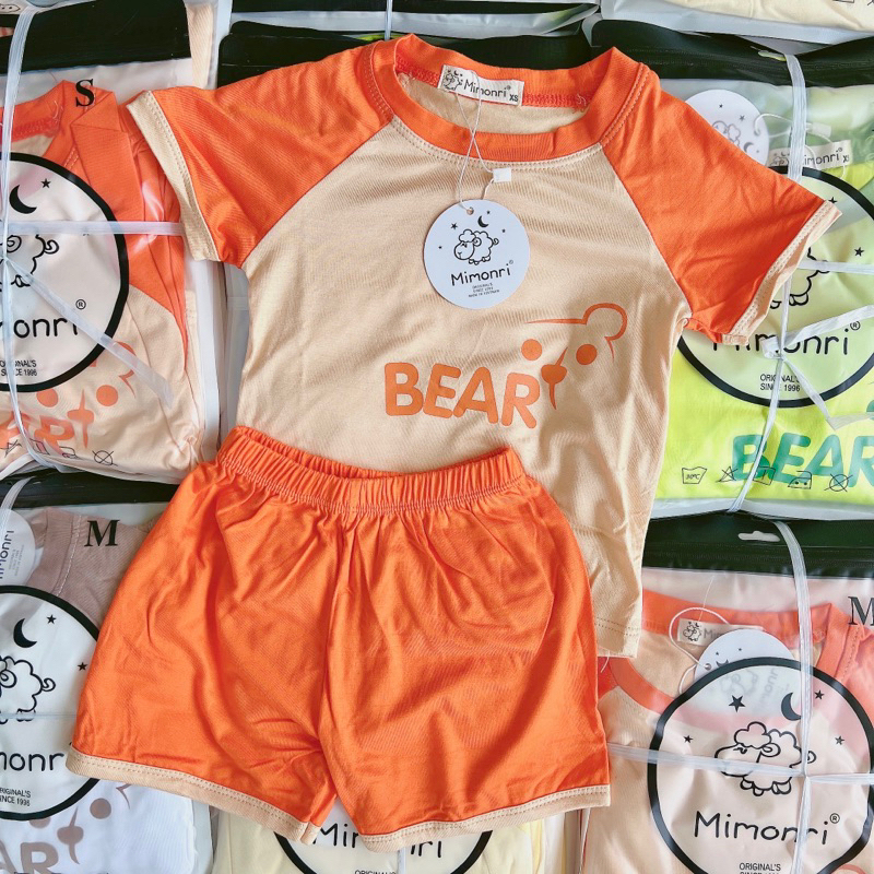 Bô thun lạnh tay ngắn quần ngắn cho bé 5-18kg