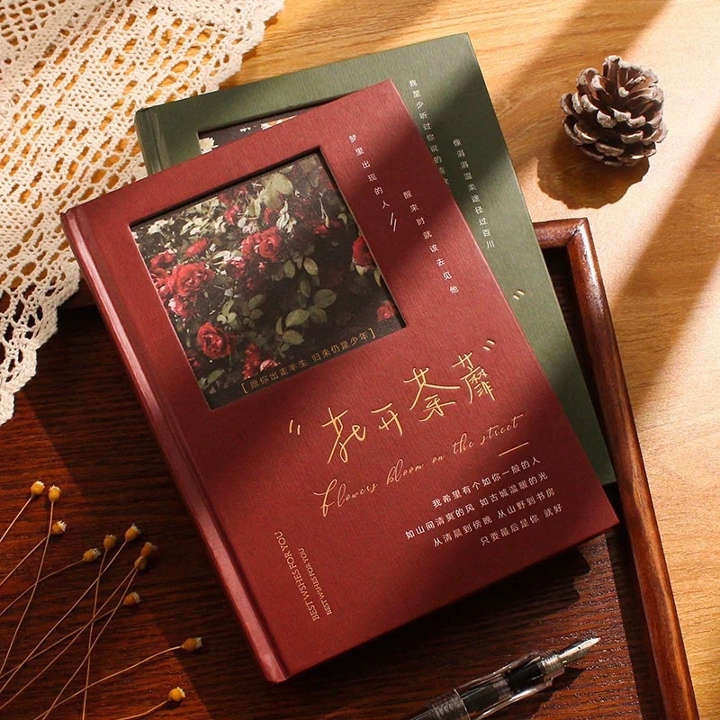 Sổ Ghi Chép 192 trang bìa cứng phong cách RETRO VINTAGE