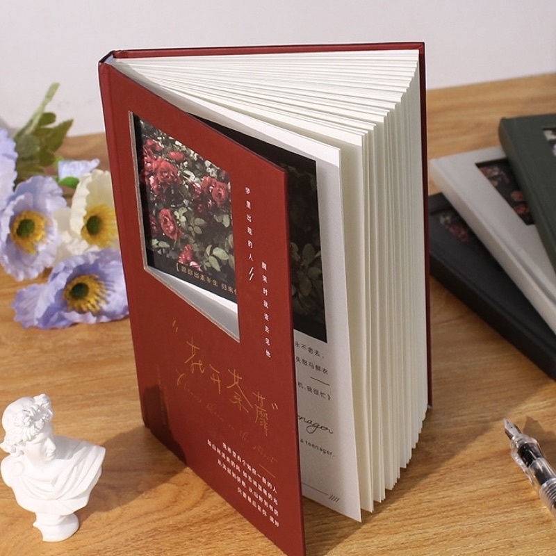 Sổ Ghi Chép 192 trang bìa cứng phong cách RETRO VINTAGE