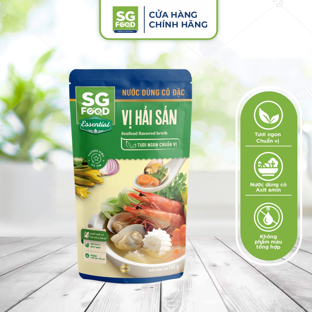 Nước Dùng Cô Đặc Vị Hải Sản Sài Gòn Food 180g