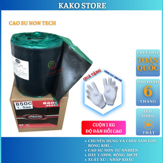 Cao su non vá chín săm lốp cao su vá chín TECH cao cấp, miếng vá ep vỏ xe, săm xe, Kako store