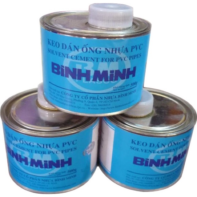 KEO DÁN ỐNG NƯỚC BÌNH MINH  - chính hãng ,có sẵn