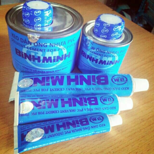 KEO DÁN ỐNG NƯỚC BÌNH MINH  - chính hãng ,có sẵn