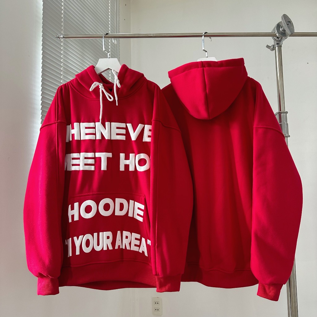 Áo khoác hoodie EVER, áo khoác nỉ form rộng có mũ nam nữ unisex - Homies Saigon | BigBuy360 - bigbuy360.vn