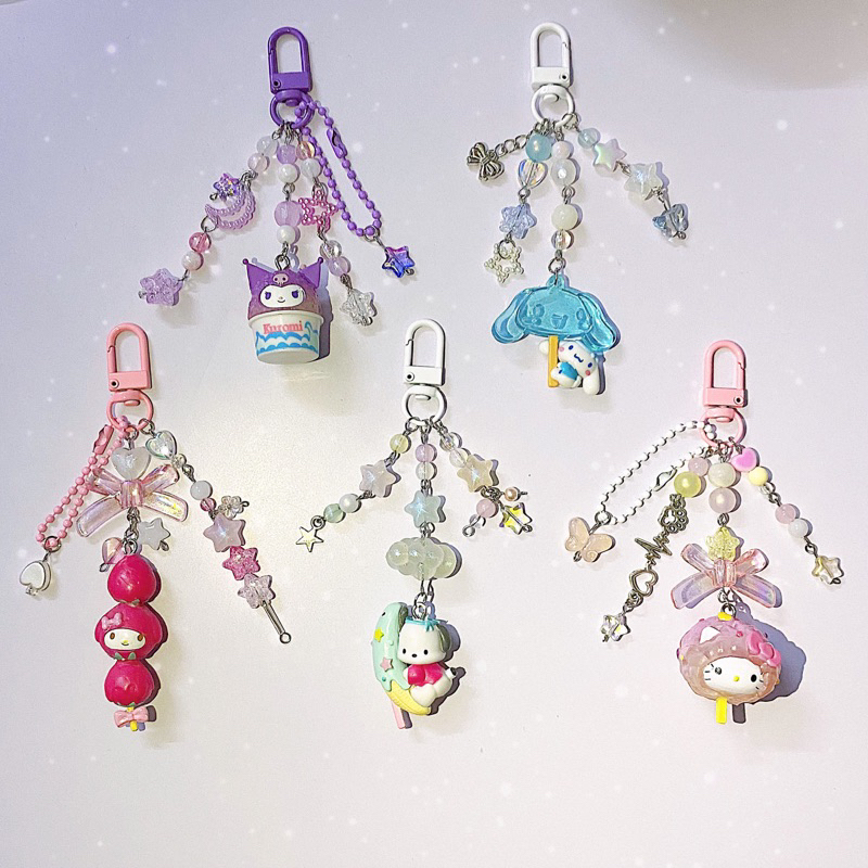 Móc khoá mô hình Sanrio / keyring/ keychan/ móc khoá cặp balo