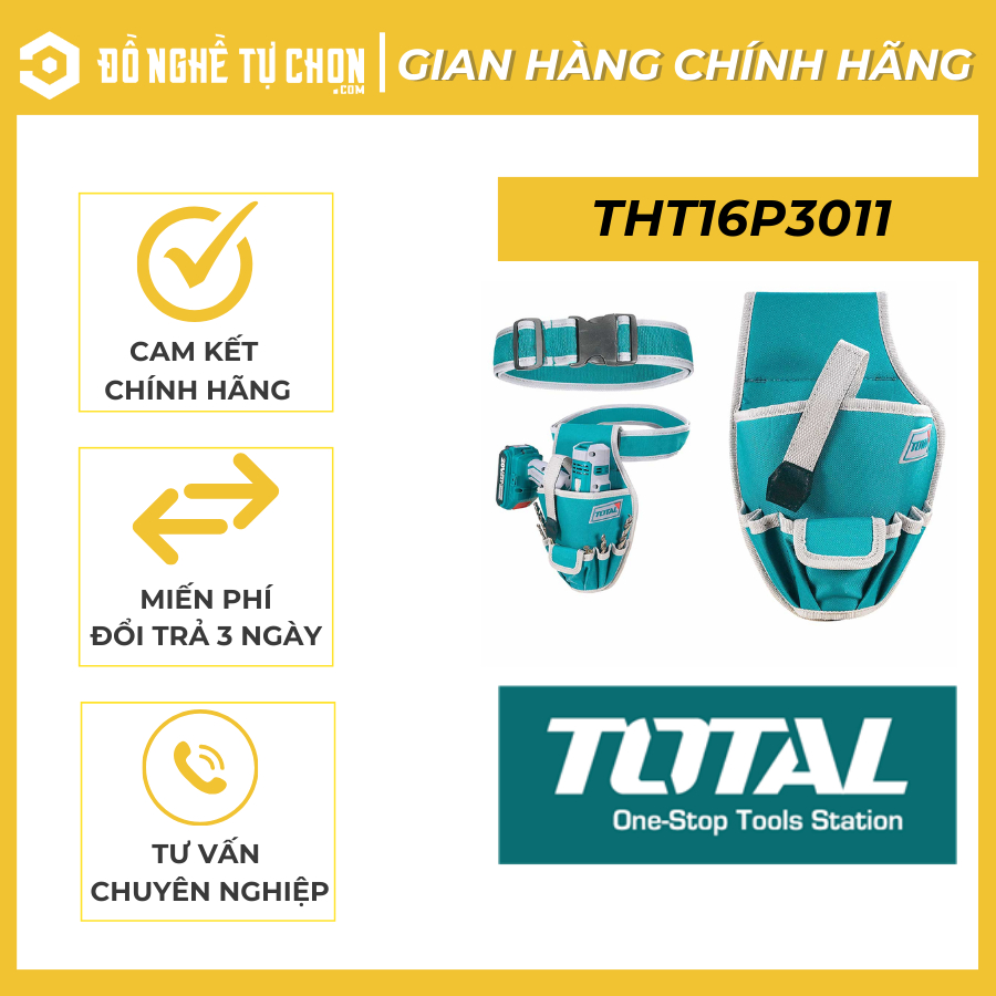 Túi đựng đồ nghề 8kg Total THT16P3011