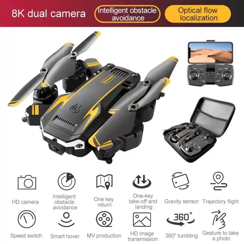 Máy bay không người lái S6 MAX Chụp ảnh trên không bằng camera kép độ phân giải cao 8K, tránh chướng ngại vật thông minh