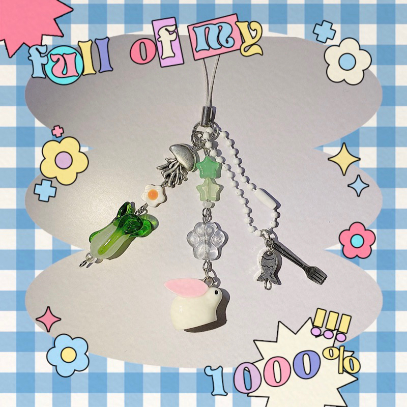 Keyring/ keychan bé thỏ vui nhộn