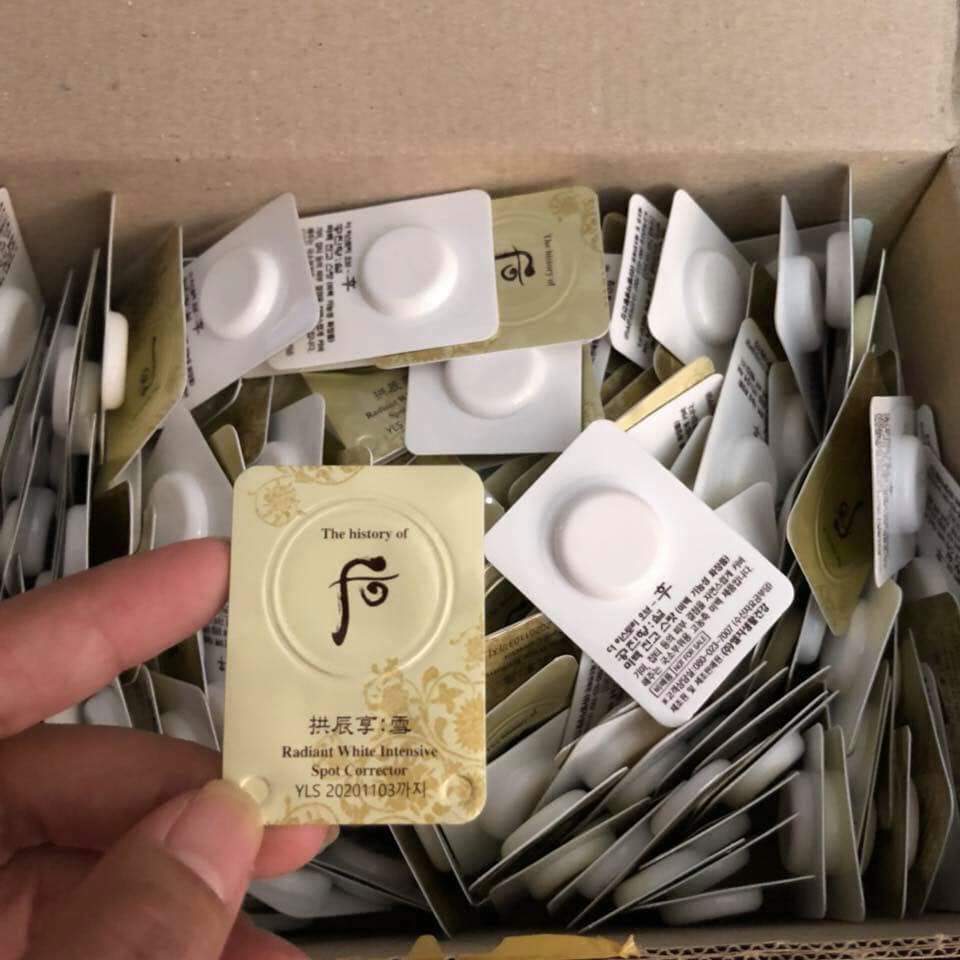 Viên Cao Nám Whoo Radiant White/ Mờ sạm nám, tàn nhang cực hiệu quả, trắng sáng da