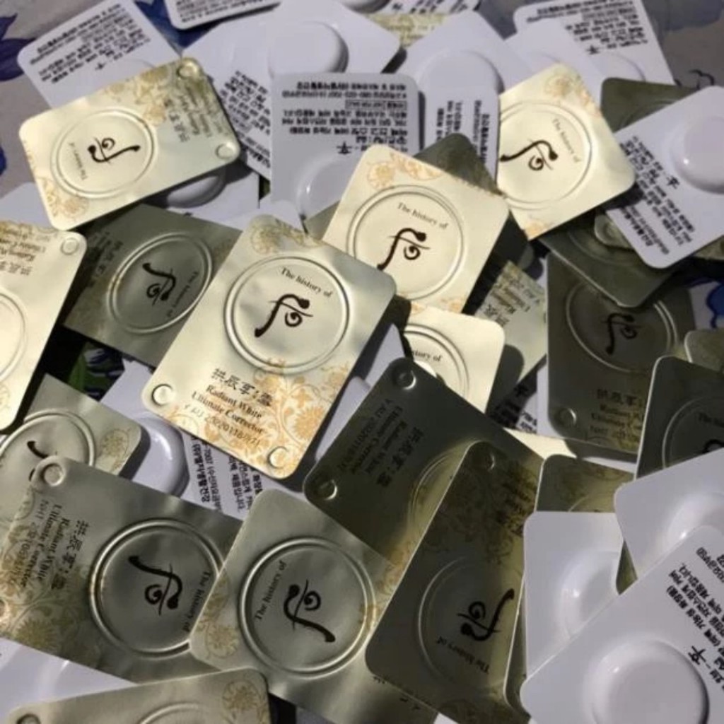 Viên Cao Nám Whoo Radiant White/ Mờ sạm nám, tàn nhang cực hiệu quả, trắng sáng da