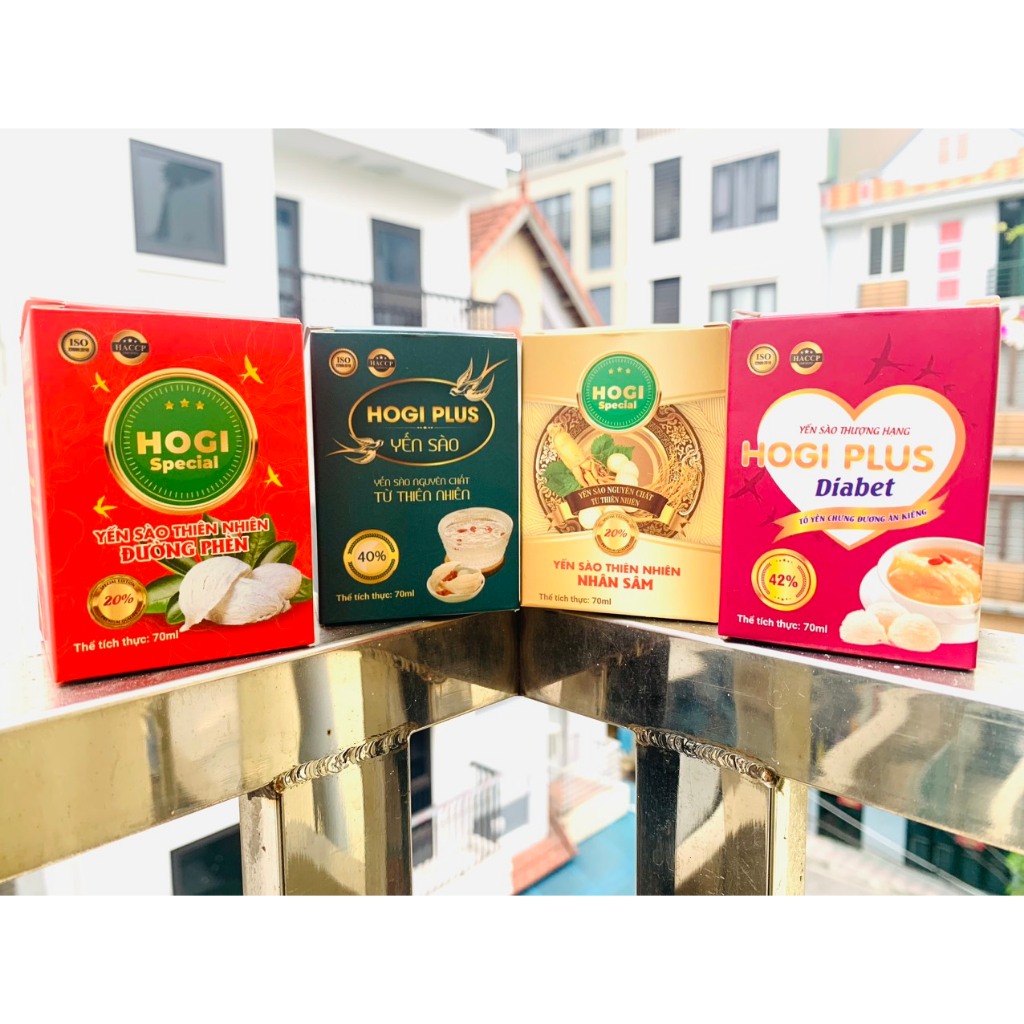 Combo 4 Hũ Yến Sào Hogi HCN Plus Giúp Phục Hồi Sức Khỏe Và Thể Trạng Cơ Thể