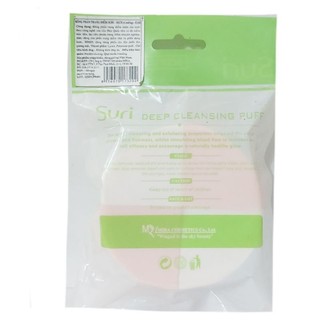 Bông phấn Suri tán kem bịch 4 miếng