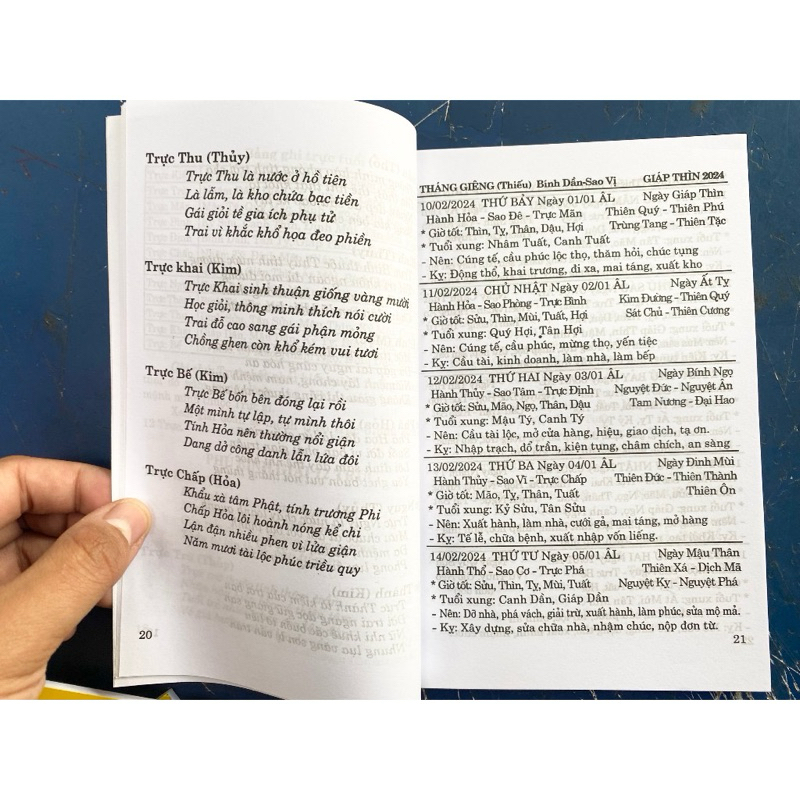 Lịch vạn sự 2024