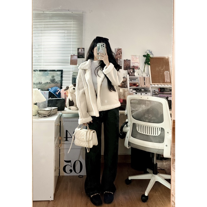 Áo lông dạ siêu ấm