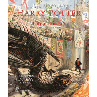 Sách - hp 04. bản màu - harry potter và chiếc cốc lửa