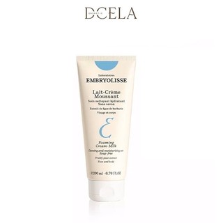 Sữa Rửa Mặt Embryolisse Lait-Creme Moussant Sạch Sâu Cấp Ẩm 200ml