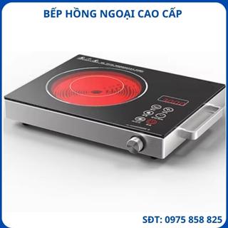 Bếp hồng ngoại cảm ứng cao cấp, Bếp hồng ngoại đơn không kén nồi, Bếp hồng ngoại đơn cảm ứng, Công suất 3000W