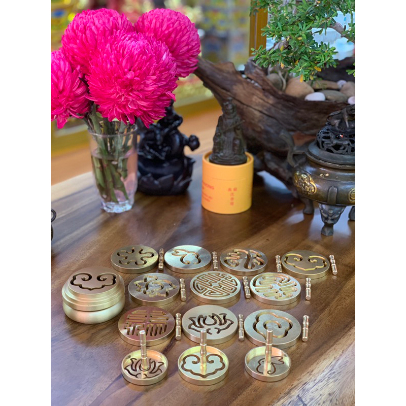 Khuôn làm đế đốt Trầm Hương bằng đồng cao cấp