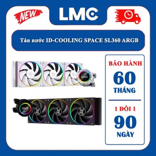 Bộ tản nhiệt nước id-cooling space sl360 argb - chính hãng