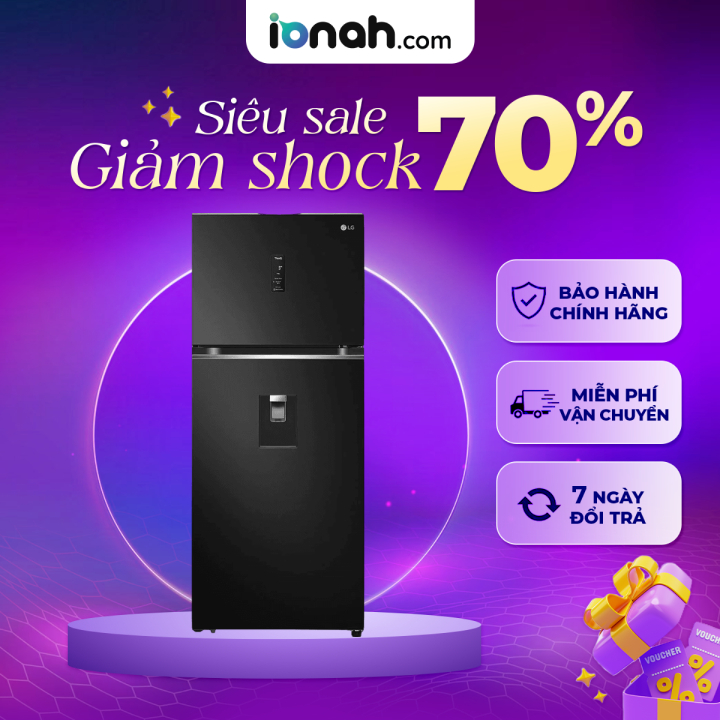 Tủ lạnh LG Inverter 374 lít GN-D372BLA