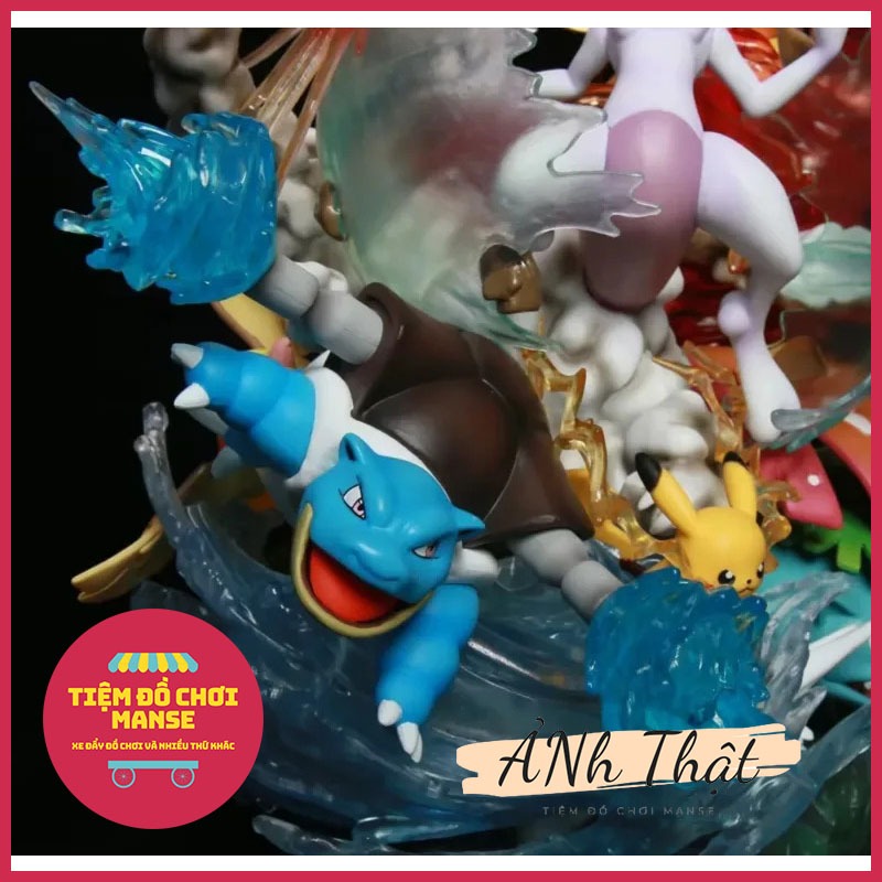 MH65 Cao 36cm - Mô Hình Pokemon Mewtwo Cao Cấp POKEMON DREAM EVOLUTION Hệ Tiến Hóa