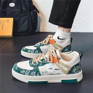 Giày Sneaker Nam Phong Cách Mới Chất Liệu Da Kết Hợp Vải Mềm, Đế Cao Su Non Đi Êm Chân - Mã Sản Phẩm: 780