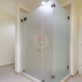 Giấy dán kính mờ cát nhám dán kính nhà tắm, decal mờ dán kính văn phòng khổ 1.2mx0.5m