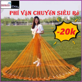 Chài bắt cá cao cấp thái lan mắt mau chân chì lu03 chuyên đánh bắt thủy sản, chì đúc - sanami fis