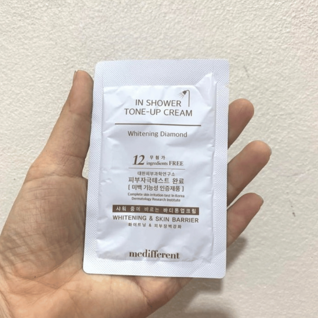 Sữa Tắm Ủ Trắng Medifferen In Shower Tone Up Cream  - Gói Thử