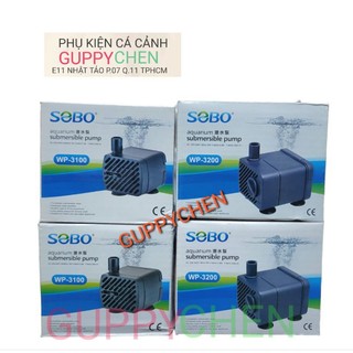 Máy bơm mini cho hồ cá sobo wp-3100 wp-3200