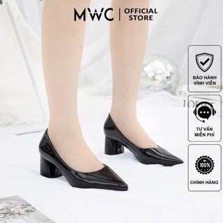 Giày MWC 3863 - Giày Cao Gót Mũi Nhọn 5p Thanh Lịch Đi Làm Công Sở, Đi tiệc Sang Chảnh