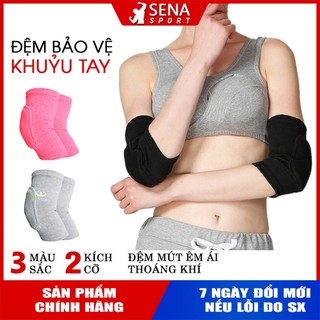 Miếng đệm bảo vệ khuỷu tay hỗ trợ tập Yoga, Gym - Đai xỏ khuỷu tay cho nữ