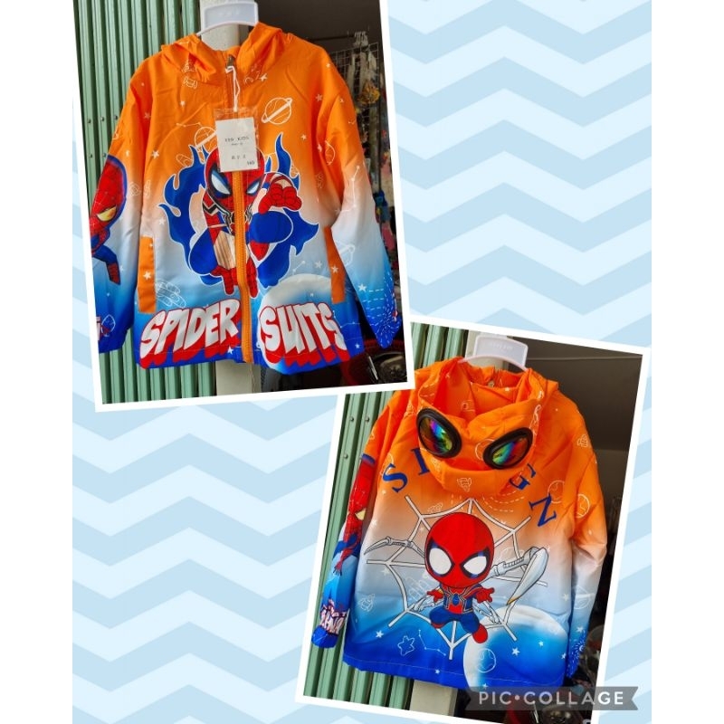 Áo khoác gió siêu nhân, kính thật