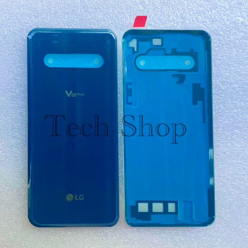 Lưng LG V60 ThinQ full ron keo dán chính hãng new. kính lưng điện thoại lg v60. kính sau lg v60 thinq