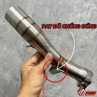 Cổ pô slip on cb500x - cb500f - cbr500r inox 304