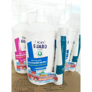 ( hsd 2027) Sữa tắm Biore Guard kháng khuẩn 800g thích hợp cho cả nhà