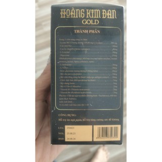 Tăng cân hoàng kim đan (mẫu mới)