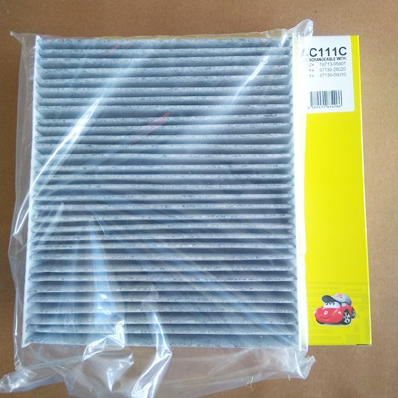 Lọc gió điều hòa Toyota Innova 2016, 2017, 2018, 2019, 2020, 2021, 2022 87139-0K110 của JS Asakashi Nhật Bản