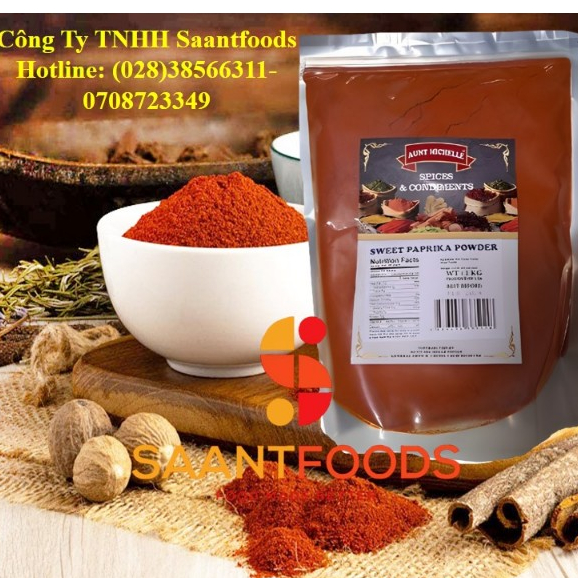 Bột Ớt Ngọt Sweet Paprika Aunt Michelle 1 Kg