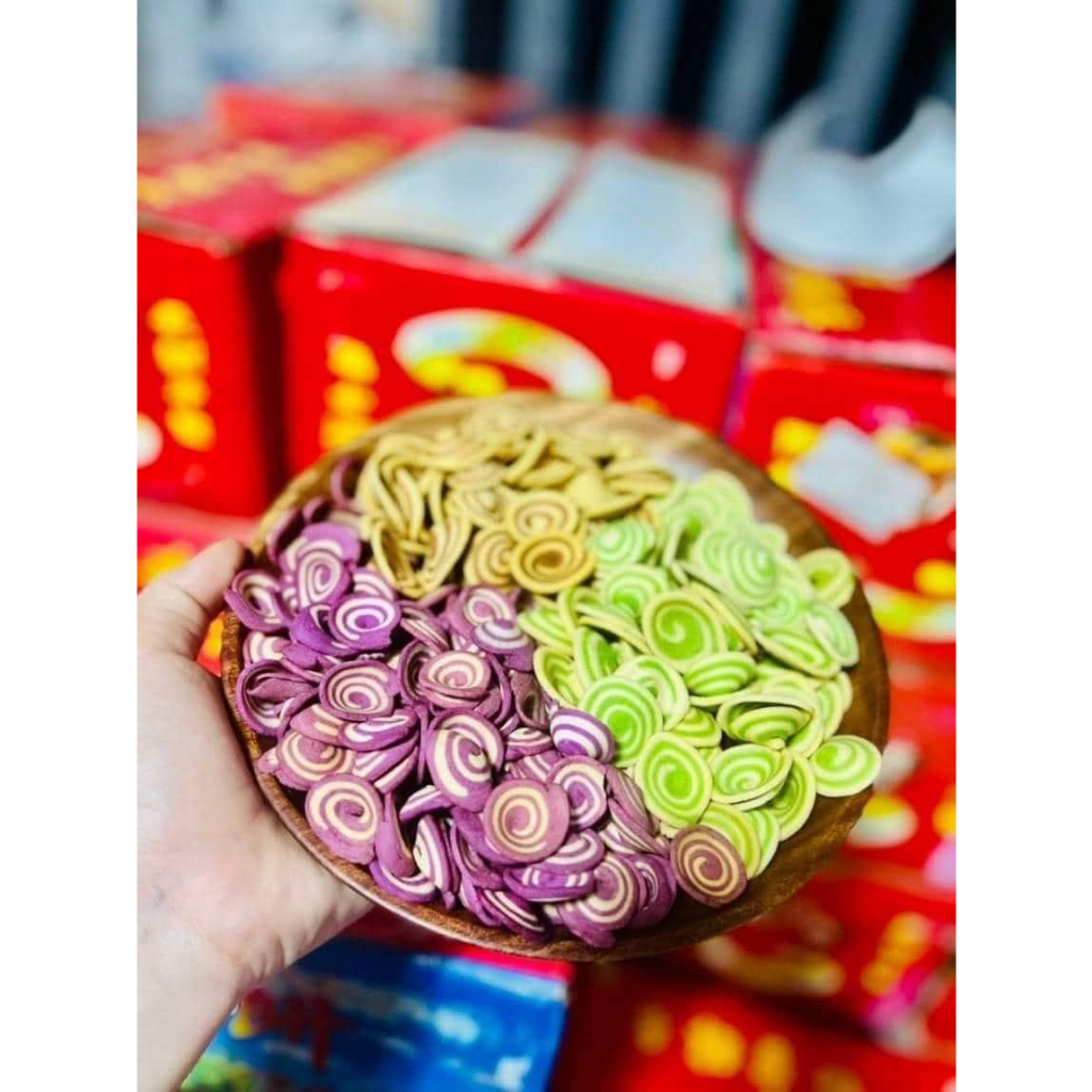 Bánh tai heo nhí mix 3 vị hộp 350g