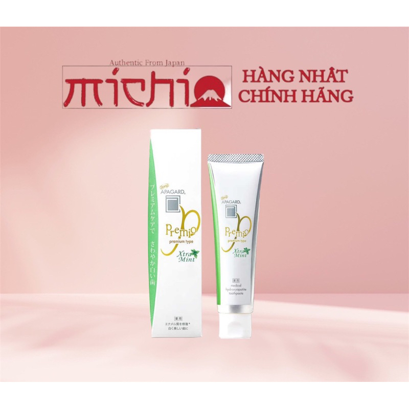 KEM ĐÁNH RĂNG TRẮNG RĂNG CAO CẤP APAGARD PREMIO XTRA MINT 105G