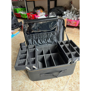 Cốp vải đựng đồ trang điểm size 41 ( mở cánh 2 bên )