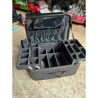 Cốp vải đựng đồ trang điểm size 41 ( mở cánh 2 bên )