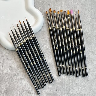 Bút cọ vẽ móng cọ nét cọ ombre cọ đắp gel cọ bản dingxi cao cấp