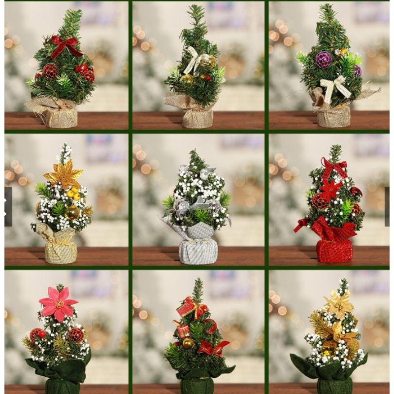 Set 100 Cây thông noel nhí cao 20cm