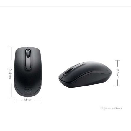 Chuột không dây Dell WM118 - Bảo hành 12 tháng, DIGIWORLD Phân Phối