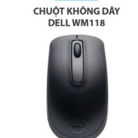 Chuột không dây dell wm118 - bảo hành 12 tháng, digiworld phân phối