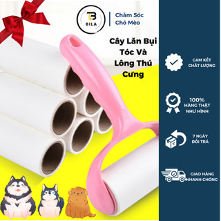 Cây lăn lông mèo, lăn lông chó và bụi giường, giúp loại bỏ bụi bám lên quần áo - bila