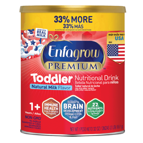 Enfagrow - Sữa công thức Enfagrow Premium Non - GMO Toddler next step - 1-3 tuổi - 1.04kg - SCT07500101
