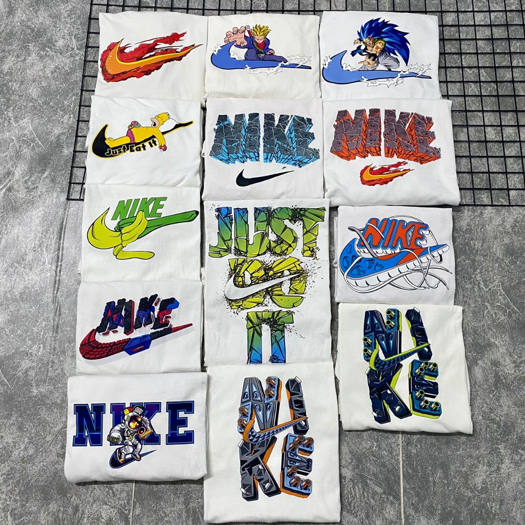 Áo thun NlKE 2hand Custom Cao Cấp, Áo thun Nike 100% Cotton